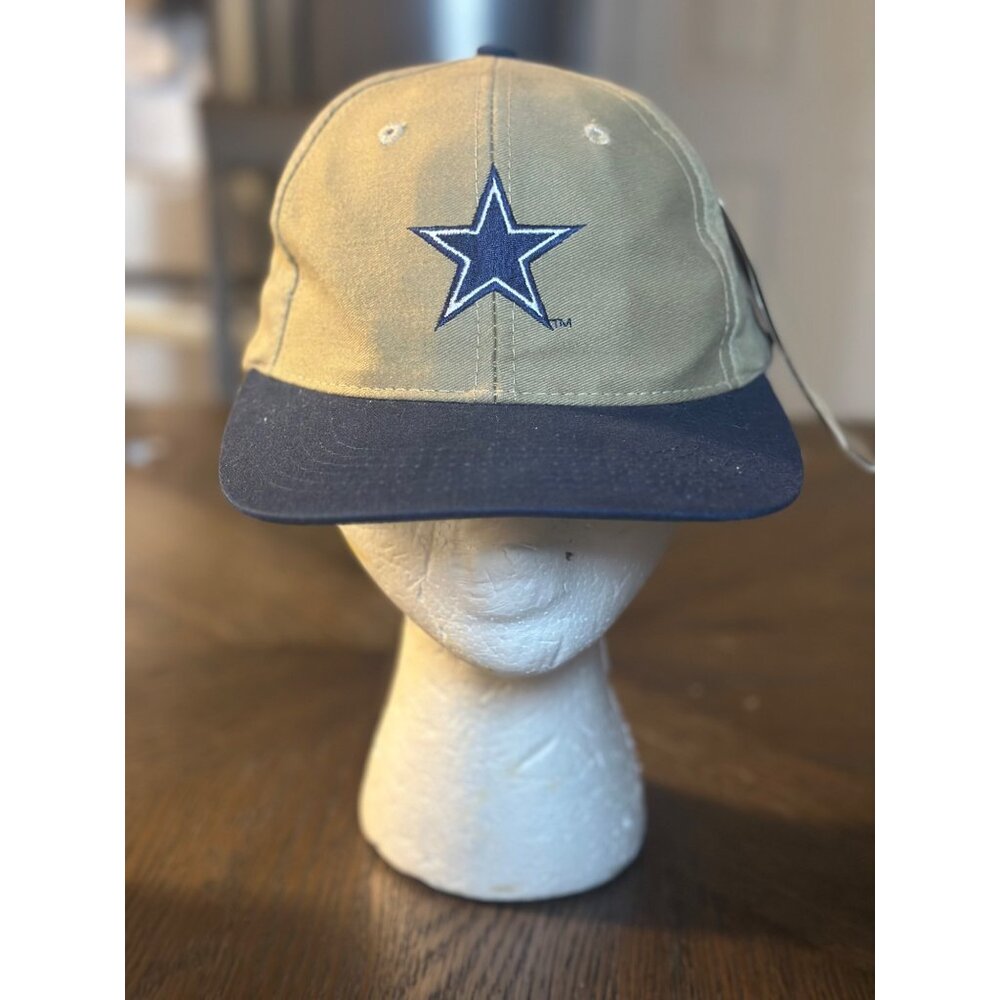 Dallas Cowboys NFL Pro Line Snapback Hat Sports Specialties‎ Tan & Blue